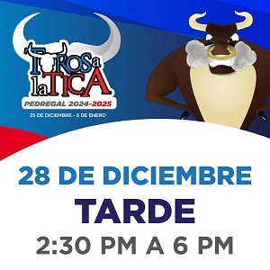 Toros A La Tica 28-12 Tarde